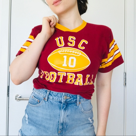 1970s VINTAGE USC Tee for Women - Picture 2 of 10